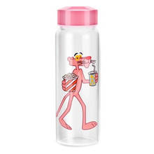 500ml Water Bottle glass bottle Fashion Pink Panther Drinking Bottle Portable Water Bottle for Kitchen accessories 2024 - buy cheap