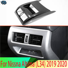 Для Nissna Altima (L34) 2019 2020 ABS подлокотник коробка задний вентиляционное отверстие рамка накладка 2024 - купить недорого