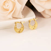 Bangrui New Fashion Women/Girls Earrings Jewelry / Yellow Gold Filled Hoop Earrings Jewelry  For Africa/Dubai 2024 - buy cheap