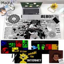 Maiya Hot Cartoon Cowboy Bebop Customized MousePads Computer Laptop Anime Mouse Mat Free Shipping Large Mouse Pad Keyboards Mat 2024 - buy cheap