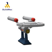 BuildMoc звездная серия фильм NCC-1701 блокчейн набор для бегунов детские игрушки строительные блоки MOC Technic блоки обучающая игрушка для детей 2024 - купить недорого