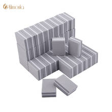 50Pcs/Lot Mini Nail Files Block Square Sponge 100/180 Grit Double-Side Gray Sandpaper UV Gel Polishing Sanding Block Tools 2024 - buy cheap
