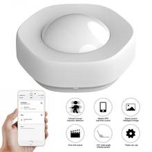 Tuya-sensor de movimento pir, dispositivo com sensor infravermelho inteligente de monitoramento remoto por aplicativo, detector de movimento, segurança, empurrar em tempo real 2024 - compre barato