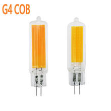 Dimmable LED G4 G9 Light Bulb 7W 9W 220V COB Glass LED Lamp Replace 40W 60W Halogen Bulb for Pendant Lighting Fixture Chandelier 2024 - buy cheap