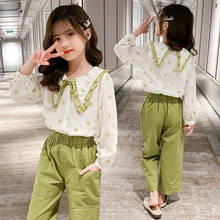 New Girls Clothing Sets Spring Autumn Kids Long Sleeve Sweatshirts+Pants Suit New Girl Outewear Children Clothes Set 4-13Y 2024 - buy cheap