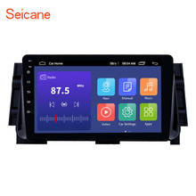 Seicane 2DIN Car Radio Android 10.0 9 inch Audio GPS Stereo Multimedia Player For Nissan Micra 2017 Support DVR TPMS Rear camera 2024 - buy cheap