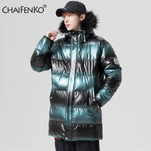 CHAIFENKO Winter Long Down Jacket Men New Fashion Casual Couple Jacket Parka Coat Men Thick Warm Brand Men Women Down Jackets 2024 - buy cheap