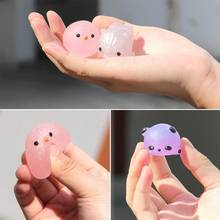 None 30Pcs Mochi Squishy Toys Glitter Mini Animal Shaped Squishies Toys Party Favors for Kids Stress Relief Toys Xmas Gifts 2024 - buy cheap