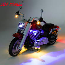 Комплект светодиодных ламп JOY MAGS только для 10269, создатель, эксперт, Харли Дэвидсон, комплект освещения для полных мальчиков, совместим с 91025, модель без блоков 2024 - купить недорого