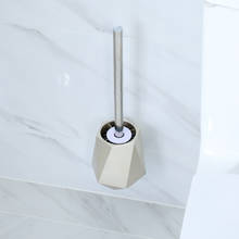 Escova de banheiro escandinava, criativo, simples, de parede, ferramentas de limpeza, sem escova, wc, itens domésticos dh50mts 2024 - compre barato