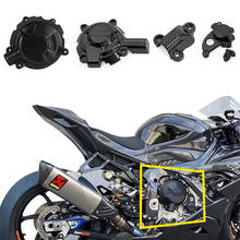 Cubierta de motor de motocicleta de fibra de carbono 100%, accesorios de carenado Protector para BMW S1000RR S1000 RR S 1000RR 2019 2020 +, novedad 2024 - compra barato
