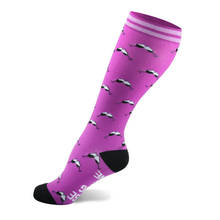 Compression Socks Men Women Nylon Outdoor Sports High Long Tube Stockings Running Socks  Cycling Hiking Running Socks 2024 - buy cheap