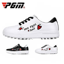 PGM-zapatos de Golf para niños, zapatillas deportivas impermeables para niñas, zapatillas de entrenamiento con Graffiti de suela suave 2024 - compra barato