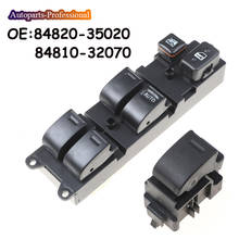 Interruptor maestro de ventanilla eléctrica de coche, accesorio para Toyota Hilux 4Runner Land Cruiser Carina E 84820-35020 84810-32070 8482035020 2024 - compra barato