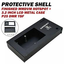 DIY Protective Shell  For Finished MMDVM Hotspot +3.2 Inch LCD Metal Case P25 DMR YSF Black New Box 2024 - buy cheap