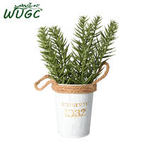 1pc Artificial Plastic Grass Fake Rosemary Branch Green Plant Home Wedding Table Floral Decoration 2024 - buy cheap
