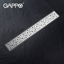 GAPPO Floor Drains stainless steel Long 70*500mm strainer bathroom sink drain bathroom shower floor drain overflow drain cover 2024 - buy cheap