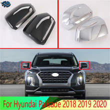 For Hyundai Palisade 2018-2022 Car Accessories Door Side Mirror Cover Trim Rear View Cap Overlay Molding Garnish 2024 - buy cheap