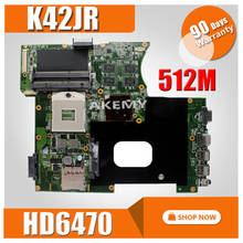 K42jr placa-mãe rev4.1 512 m hd6470 para For Asus k42jz k42je k42jk computador portátil placa-mãe k42jr mainboard k42jr teste placa-mãe ok 2024 - compre barato