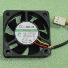 B131 SUNON KDE1205PHV2 5015 50 мм x 50 мм x 15 мм Maglev охладитель Вентилятор охлаждения DC 12V 1,0 W 3 провода 3Pin разъем 2024 - купить недорого
