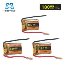 Batería de 3,7 V y 180 mAH para juguetes de Control remoto, para helicóptero Syma S109G, S111G, MJXRC X900, X901, 3,7 V, 180 mAH, 651730 2024 - compra barato