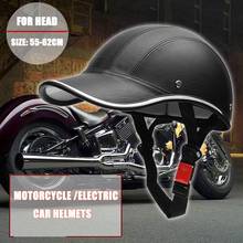 Motorcycle Half Helmet Baseball Cap StyleHalf Face Helmet Electric Bike Scooter Anti-UV Safety Hard Hat 2024 - buy cheap