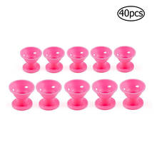 40pcs Mushroom Curlers Silicone Hair Roller Twist Hair Styling DIY Tools 2024 - buy cheap