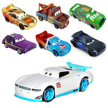 Disney Pixar Cars 2 3 Lightning McQueen Mater Jackson Storm Ramirez 1:55 Diecast Vehicle Metal Alloy Boy Kid Toys Christmas Gift 2024 - buy cheap