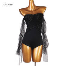 Bodysuit for Ballroom Dance Competition Dresses Waltz Tango Dance Dresses Standard Flamenco Wear Costume Customize D0927 Body 2024 - buy cheap
