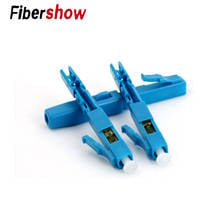 10PCS LC Embedded type FTTH Fiber Optic Fast Connector LC UPC Fast Connector single-mode fiber optic quick connector 2024 - buy cheap