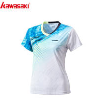 2020 Kawasaki спортивные женские рубашки с коротким рукавом быстросохнущие дышащие специальная цена Женская рубашка Спортивная ST-R2242,ST-R2243 2024 - купить недорого