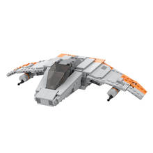 MOC Star Space v-wing Airspeeder Wars serieshigh-techmodel-bloques de construcción de ladrillos, juguete DIY, regalo de Navidad para niños 2024 - compra barato