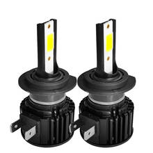 2 pçs led h7 h11 h8 hb4 9005 hb3 hb4 9006 auto farol do carro lâmpadas motocicleta 8000lm acessórios do carro 6500k 8000k luzes de nevoeiro 12v 2024 - compre barato