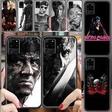 Rockys-capa para celular strong stallons, capinha legal para samsung galaxy note 4, 8, 9, 10, 20, s8, s9, s10, s10e, s20 plus, uitra ultra, preta, fashion 2024 - compre barato