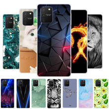 Para samsung galaxy s10 lite caso g770f silicone tpu macio capa traseira para samsung s10 lite 2020 caso s10lite coque mármore funda 2024 - compre barato