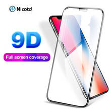9D Full Cover Tempered Glass For iPhone 8 6 7 6s Plus Screen Protector for iPhone XS MAX XR X Film For iPhone 12 Pro MAX mini 11 2024 - buy cheap