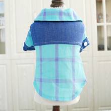Plaid Dog Clothes Spring Summer Pet Dog Coat Jacket for Small Dogs Chihuahua/Yorkie/French Bulldog Clothes Hoodies Pets Clothing 2024 - buy cheap