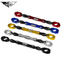 7/8 "22mm cnc guiador da motocicleta reforçada barra de equilíbrio alavanca ajustável para kawasaki z900rs z125 z400 zr7 zxr 400 kx 125 2024 - compre barato