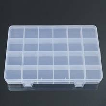 24 Compartments Plastic Box Case Jewelry Bead Storage Container Craft Organizer 2024 - buy cheap