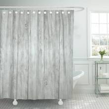 Wood Whitewash Light Gray Wooden Planks Boards Barn Bitches Shower Curtain Waterproof Polyester Fabric 72 x 72 Inches with Hooks 2024 - buy cheap