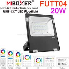 MiBoxer FUTT04 20W RGB+CCT Floodlight AC 110V 220V Input IP65 Waterproof Outdoor Garden Light 2.4G Remote WiFi APP Voice Control 2024 - buy cheap