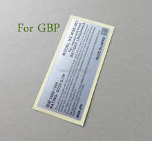 Adesivos game boy advance/sp/color/pocket, adesivos para substituição gba/gba sp/gbc/gbp 2024 - compre barato