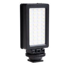 LED Video Light 5600K Dimmable LED Panel Portable Phone SLR Fill Light with Hot Shoe Adapter and 1/4 Inch Screw Hole for Wedding 2024 - buy cheap