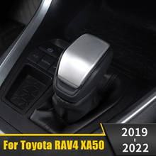 For Toyota RAV4 XA50 2019 2020 2021 2022 RAV 4 Highlander 2021 Car Gear Shift Head Cover Trim Decoration Stickers Accessories 2024 - buy cheap