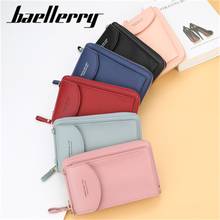 Baellerry Ladies leisure Travel Diagonal One-shoulder Mobile Phone Bag Long Coin Bag Ladies Wallet Card bag 2024 - buy cheap