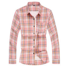 Brand Men's Fashion Long Sleeve Shirt Spring Autumn Business Daily Plaid Slim Casual Shirt Male Plus Size 5XL 6XL 7XL 2024 - buy cheap