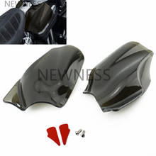 Motorcycle Reflective Saddle Shields Air Heat Deflector Smoke For Harley Sportster Iron 883 1200 Forty Eight XL1200 2014-2020 2024 - buy cheap