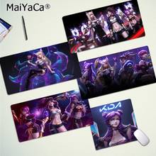 MaiYaCa High Quality Game girl kda evelynn Durable Rubber Mouse Mat Pad Rubber PC Computer Gaming mousepad 2024 - buy cheap