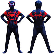 Disfraz de Spideboys para Halloween, conjunto de alta calidad, ropa para fiesta de cumpleaños, sin lentes, ajustado 2024 - compra barato