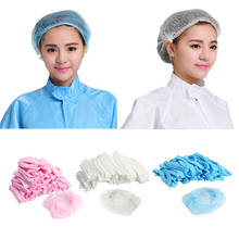 Gorros desechables para el cabello, gorro de bronceado para Catering, redes elásticas para el cabello, gorros de ducha no tejidos, Accesorios de belleza para peluquería, 100 Uds. 2024 - compra barato